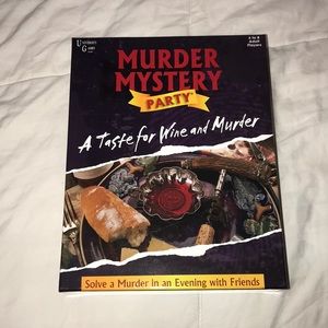Murder Mystery Party game box!!